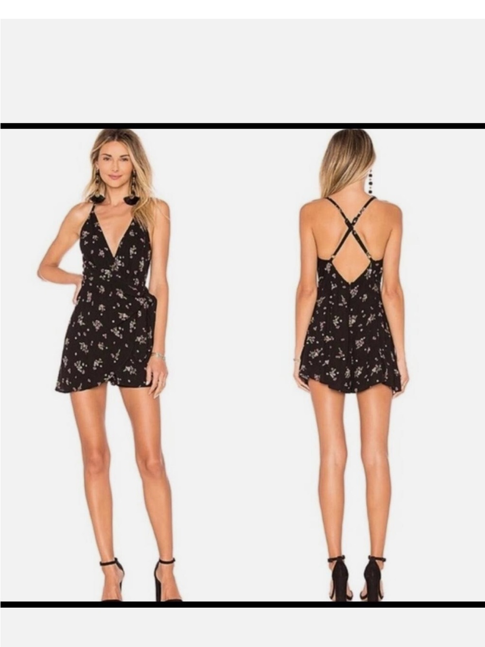 Free People Tango at Night Romper